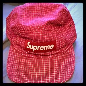 Supreme reflective box logo hat